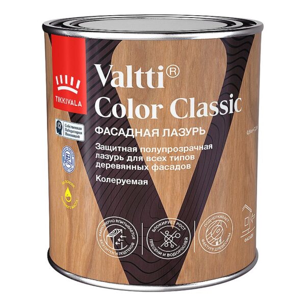 Tikkurila Valtti Color Classic  Антисептик для дерева матовый