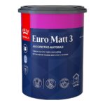 Tikkurila Euro Matt 3 Краска интерьерная абсолютно матовая