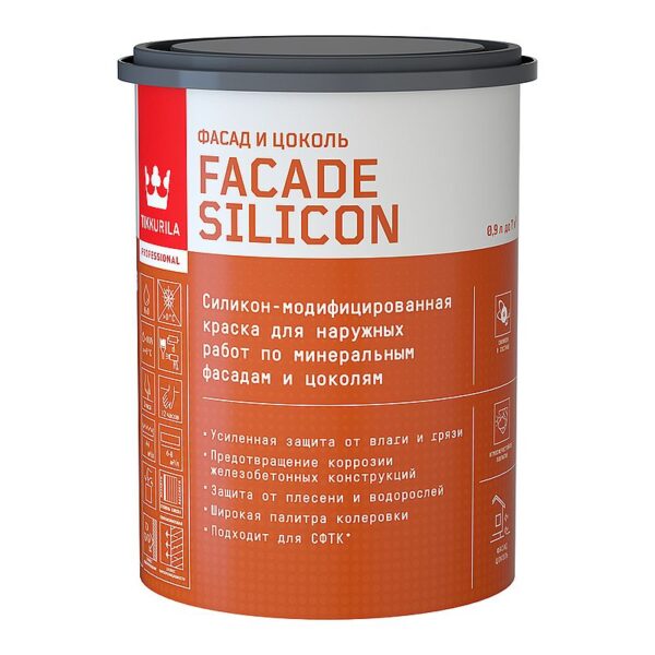 Tikkurila Facade Silicon Силиконовая фасадная краска