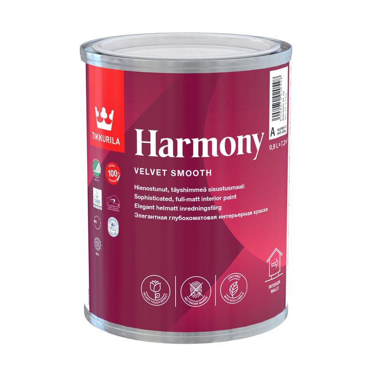 New_tikkurila_harmony_0,9L Tikkurila Harmony Краска интерьерная Финляндия — изображение 1